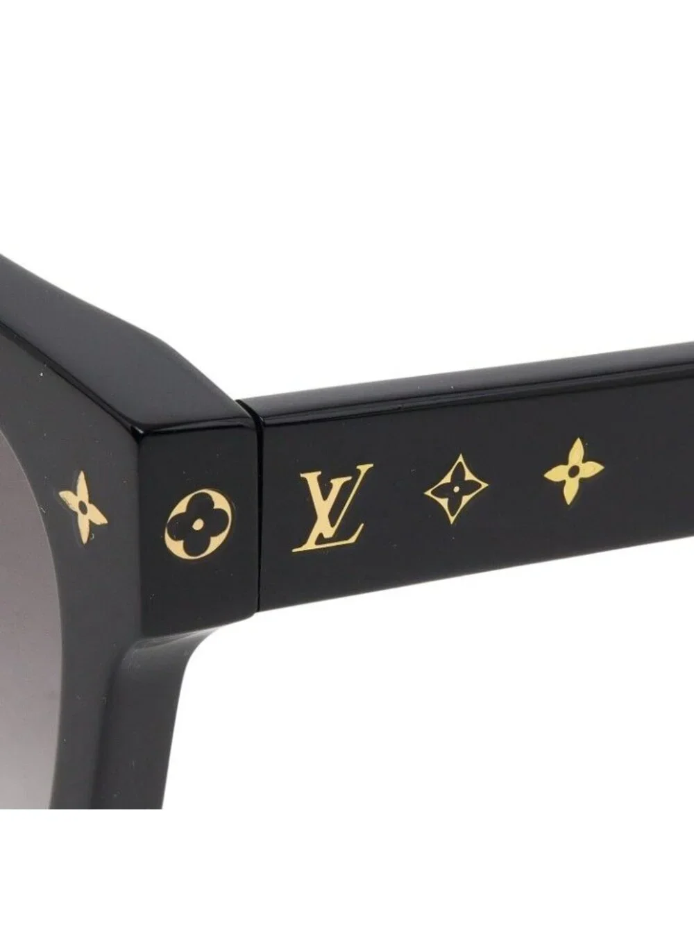 Louis Vuitton Sunglasses My Monogram Square Black Acetate Eyewear